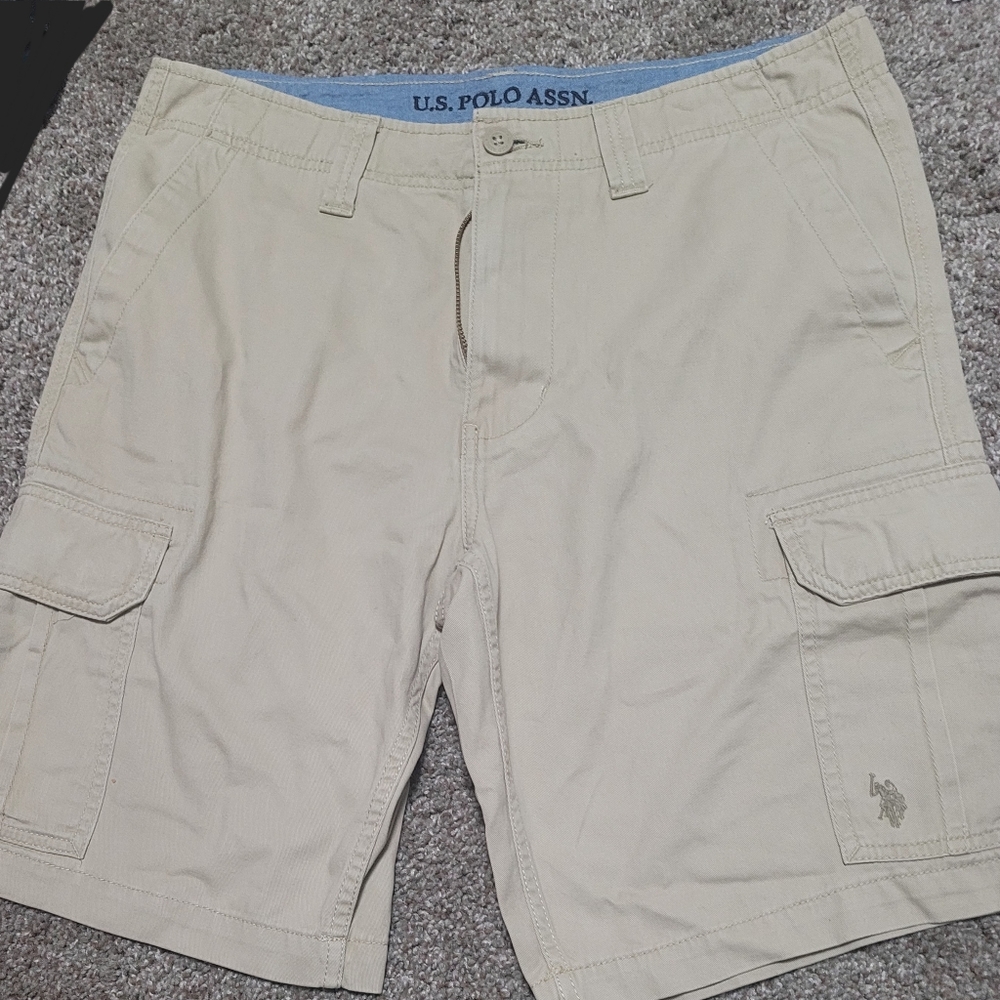 US POLO ASSN cargo shorts size 34